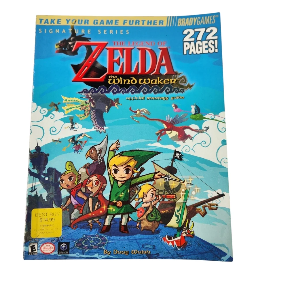 Nintendo The Legend Of Zelda The Wind Waker Brady Player's Guide GameCube 2003